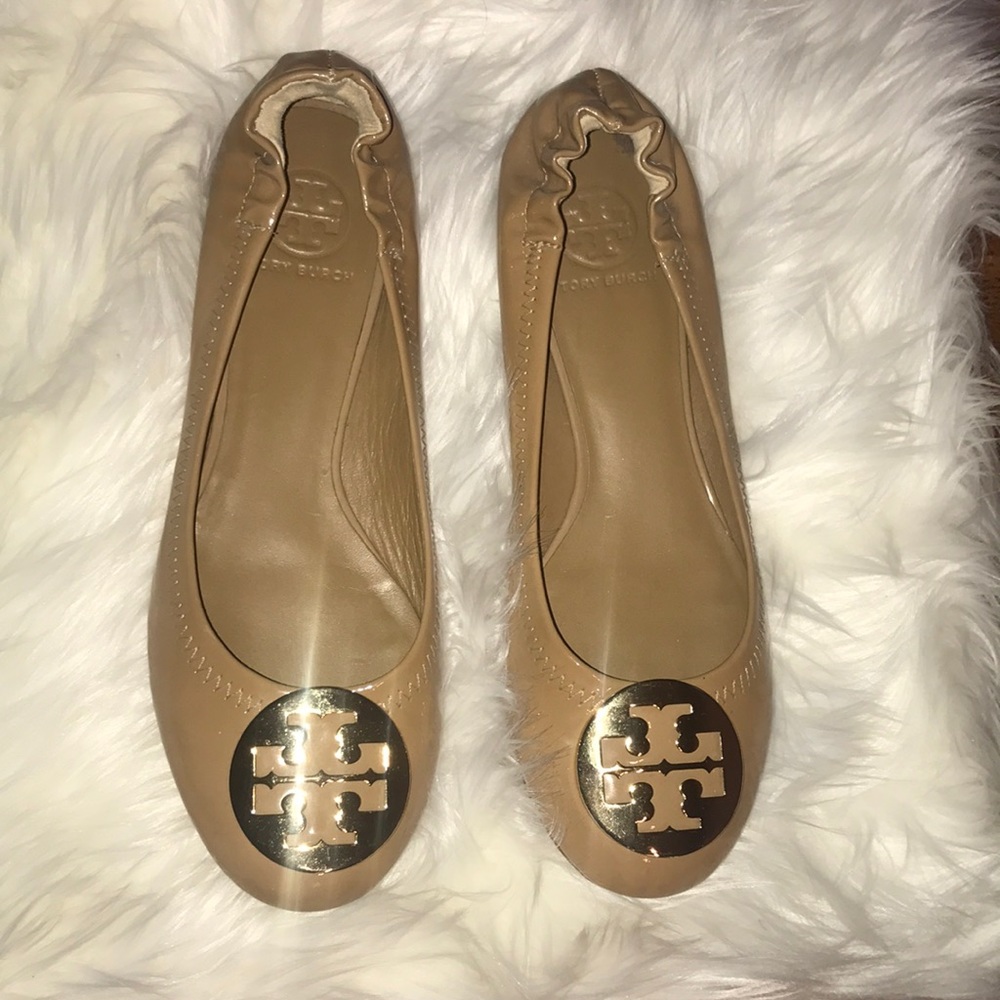 Tory Burch patent leather flats